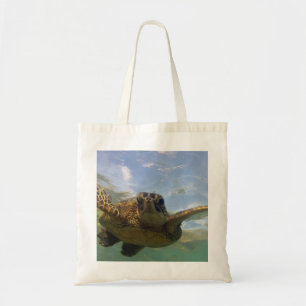 Bolso De Tela Tortuga de mar verde de Hawaii