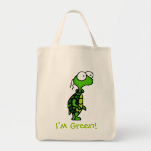 Bolso De Tela Tortuga del dibujo animado