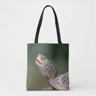 Bolso De Tela Tortuga en el río LaChute