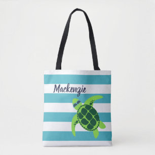 Bolso De Tela Tortuga Guay con gafas