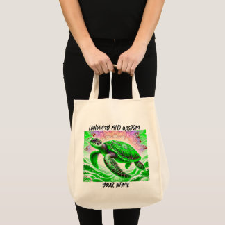 Bolso De Tela Tortuga marina