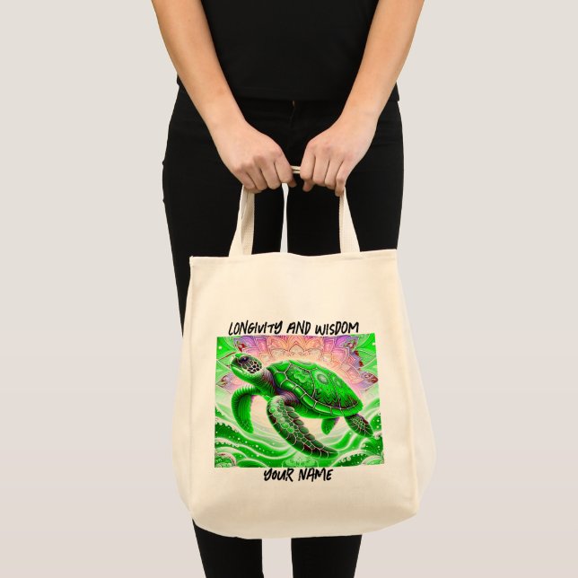 Bolso De Tela Tortuga marina (Anverso (producto))