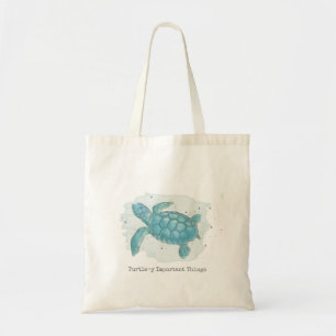 Bolso De Tela Tortuga marina