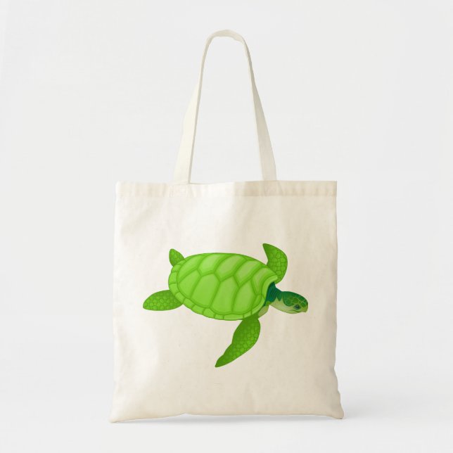 Bolso De Tela Tortuga marina (Frente)