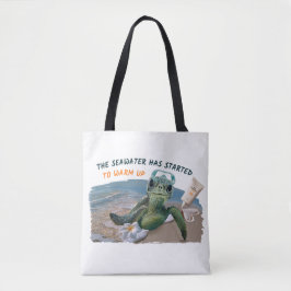 Bolso De Tela Tortuga marina de verano
