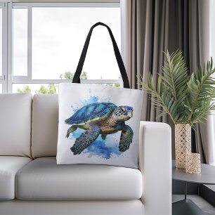 Bolso De Tela Tortuga marina más fina,