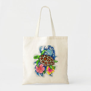 Bolso De Tela Tortuga marina tropical