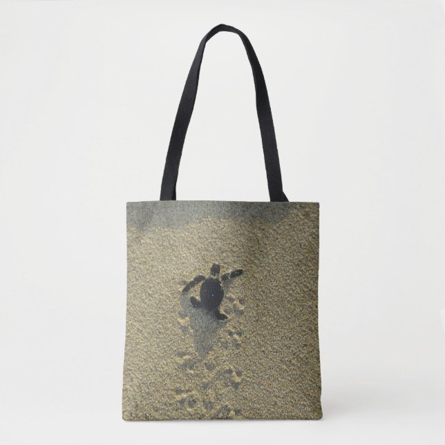 Bolso De Tela Tortuga verde (Chelonia mydas), incubadora (Anverso)