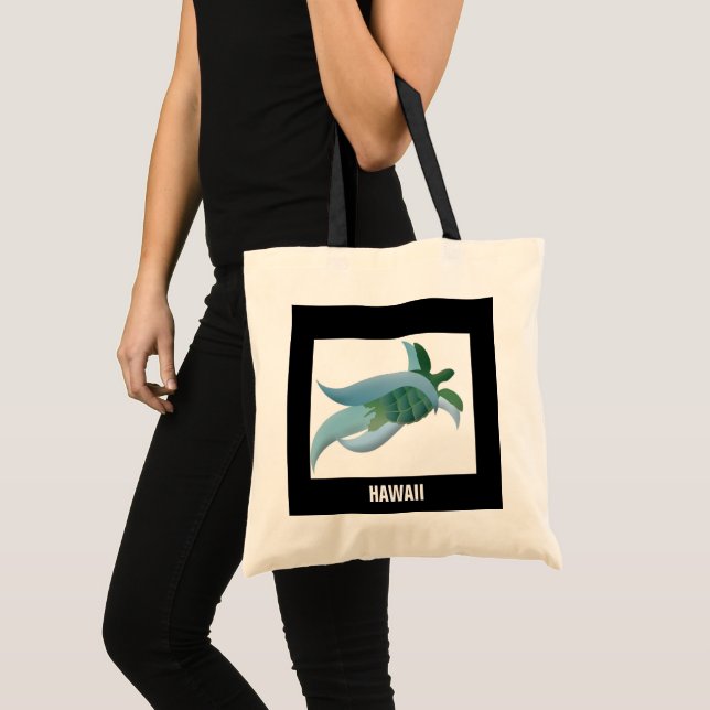 Bolso De Tela Tortugas de Hawái (Anverso (producto))