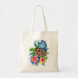 Bolso De Tela Tortugas marinas tropicales
