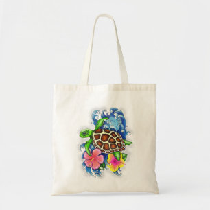 Bolso De Tela Tortugas marinas tropicales
