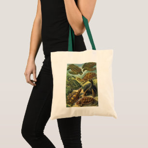 Bolso De Tela Tortugas y tortugas terrestres vintage de Ernst Ha