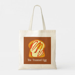 Bolso De Tela Tostadas De Aguacate Con Huevo Y Tomate