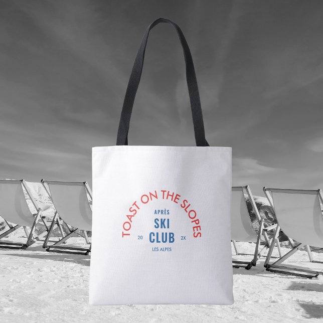Bolso De Tela Tostadas En Las Pistas De Esquí Après Club Red & B (Subido por el creador)