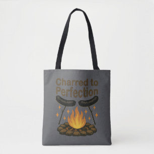 Bolso De Tela Tostado a la perfección, divertido perro caliente 