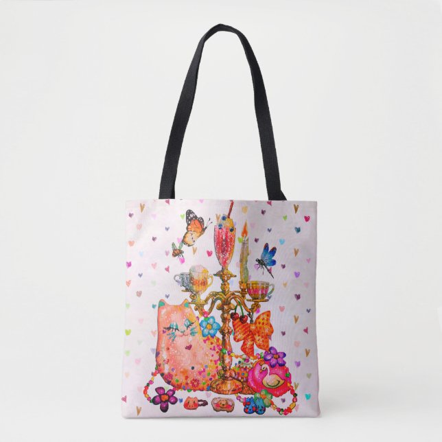 Bolso De Tela Tote (Anverso)