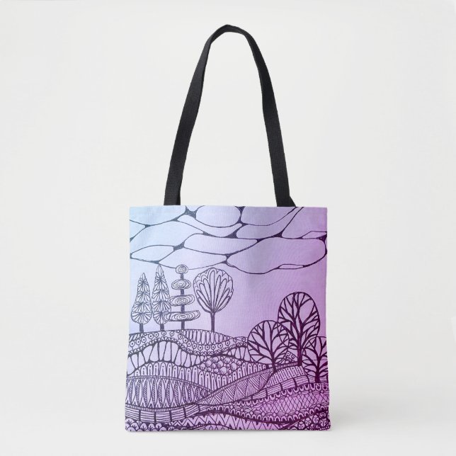 Bolso De Tela Tote (Anverso)