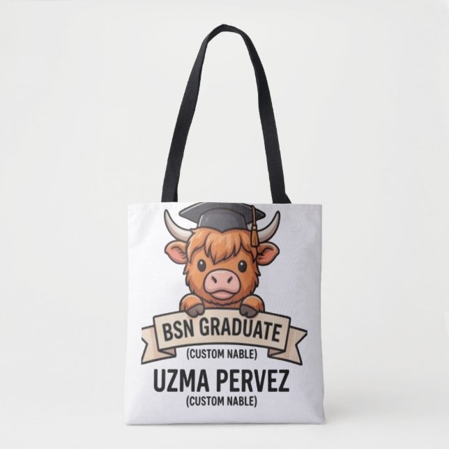 Bolso De Tela Tote (Anverso)