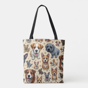 Bolso De Tela Tote