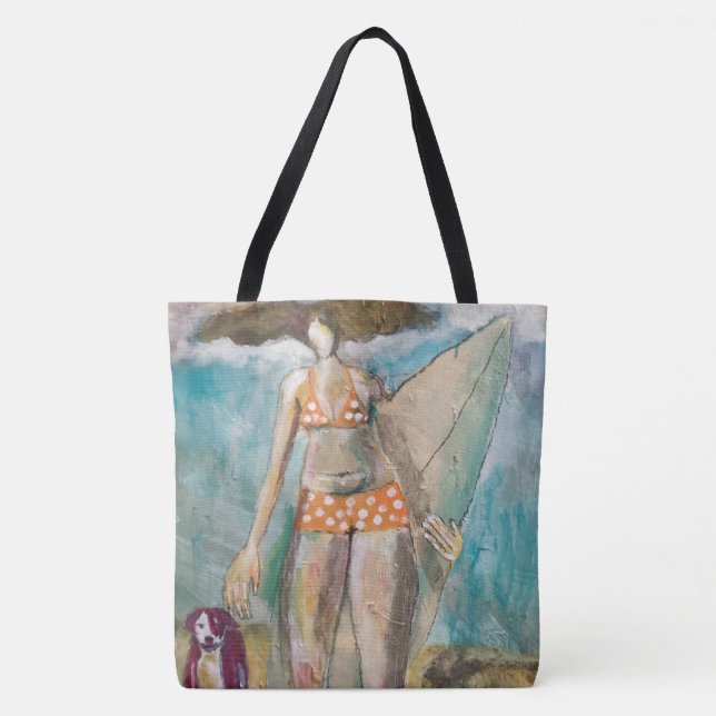 Bolso De Tela Tote (Anverso)