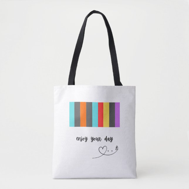 Bolso De Tela Tote (Anverso)