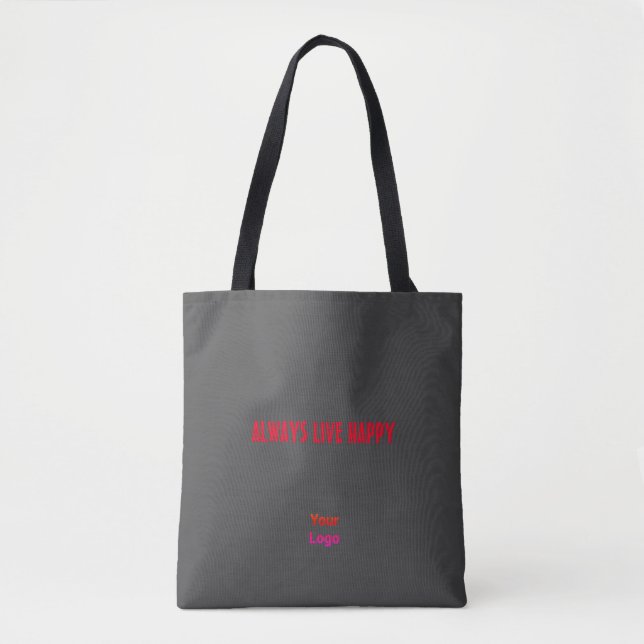 Bolso De Tela Tote (Anverso)
