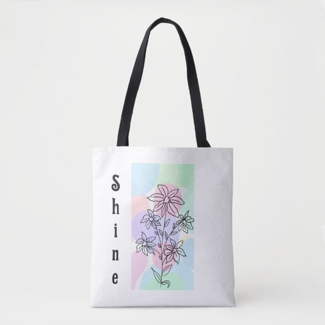Bolso De Tela Tote (Anverso)