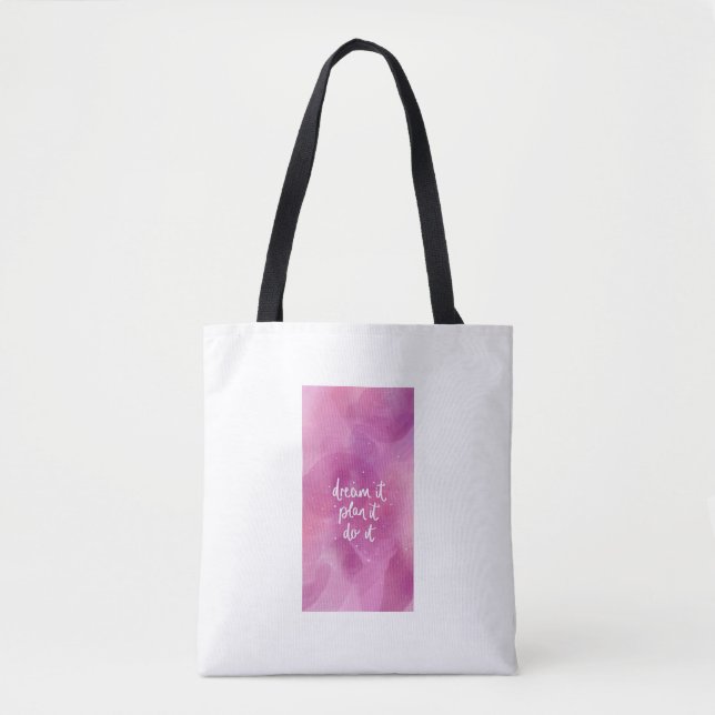Bolso De Tela Tote (Anverso)