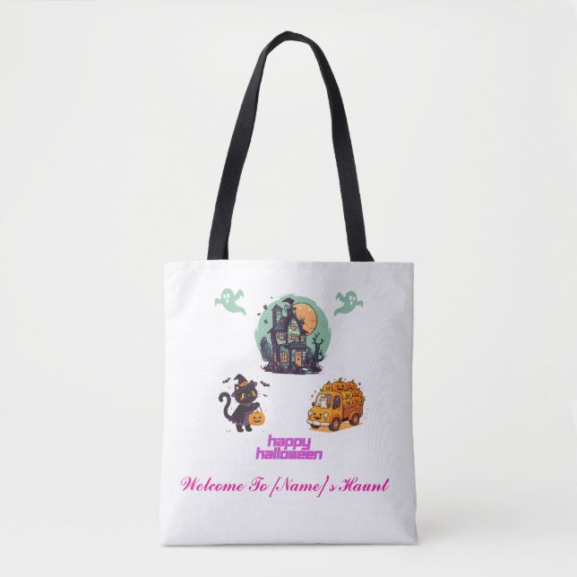 Bolso De Tela Tote (Anverso)
