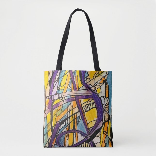 Bolso De Tela Tote (Anverso)