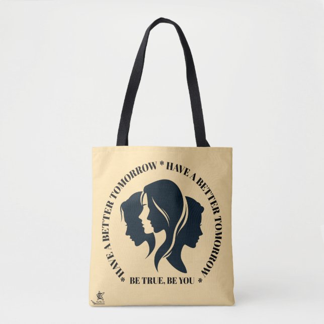 Bolso De Tela Tote (Anverso)