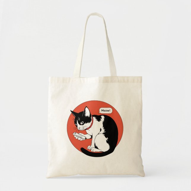 Bolso De Tela Tote (Frente)