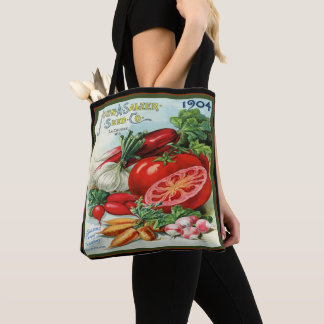 Bolso De Tela Tote 1904 del jardín del Co. de la semilla de