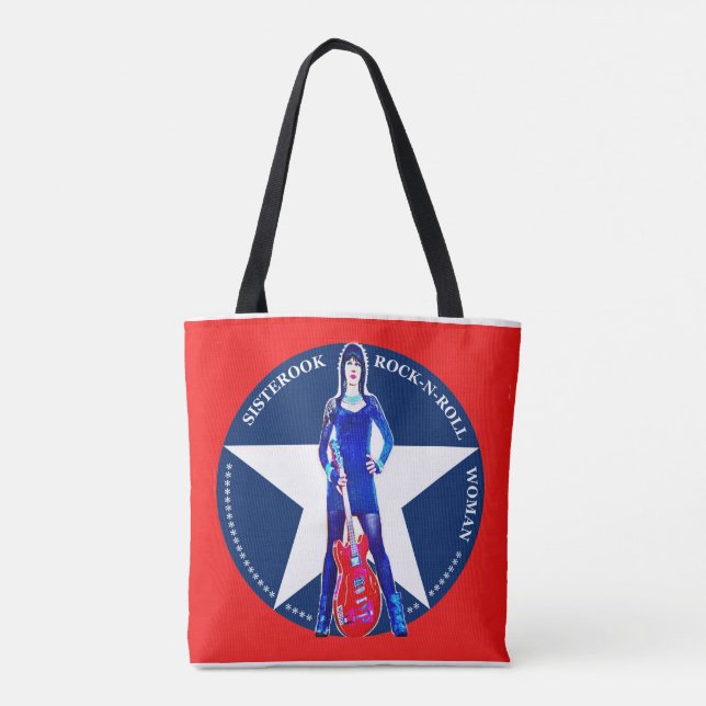 Bolso De Tela Tote #2 de Sisterook (Reverso)