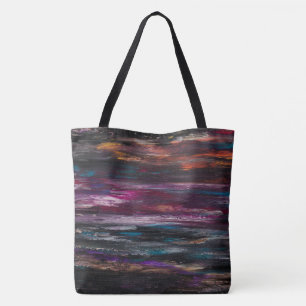 Bolso De Tela Tote abstracto de postglow