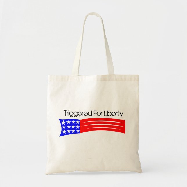 Bolso De Tela Tote accionado (Frente)