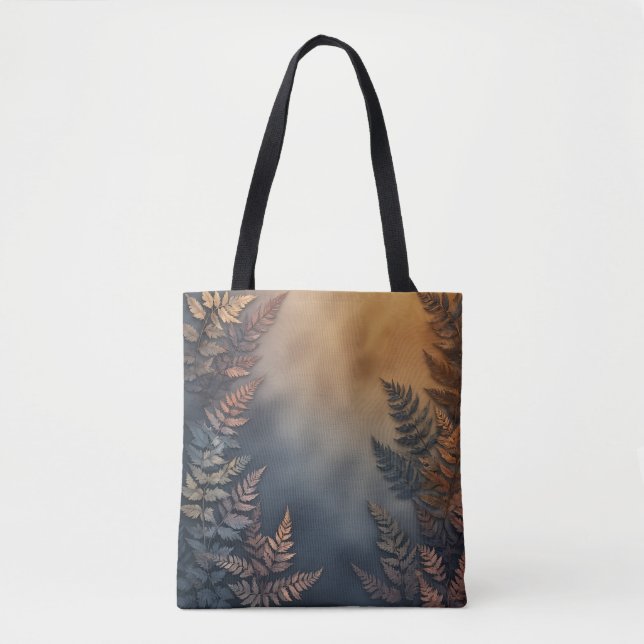 Bolso De Tela Tote acuático de Forest Fern (Anverso)