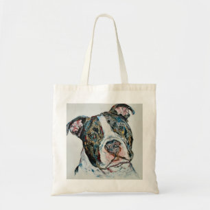 BOLSO DE TELA TOTE ADORABLE DE PITBULL