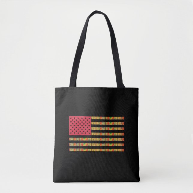 Bolso De Tela Tote Afroamericano (Anverso)