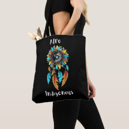 Bolso De Tela Tote afroindígena con 2 diseños maravillosos