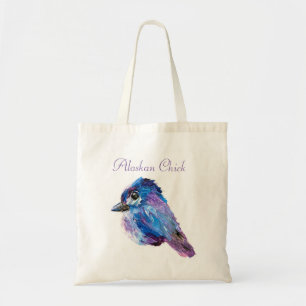 Bolso De Tela Tote Alaskan Chick & Cotton Candy Mountain