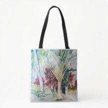 Tote "Aloha" todo-sobre-impreso en Hawái, Tote de 
