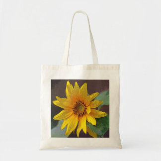 Bolso De Tela Tote amarillo del Wildflower