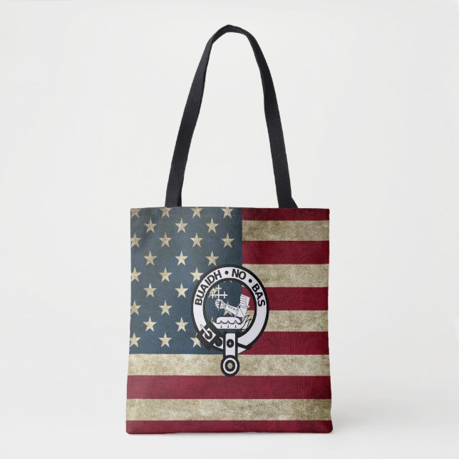 Bolso De Tela Tote americano MacDougall (Anverso)