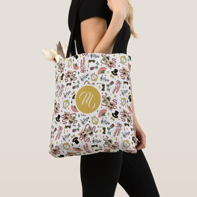 Bolso De Tela Tote - ¡Amo El Teatro! (Detalle)