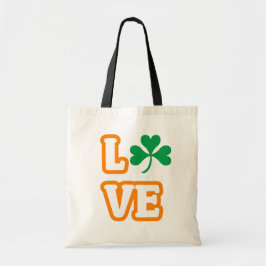 Bolso De Tela tote "AMOR" (EDICIÓN DE SAINT PATRICK)