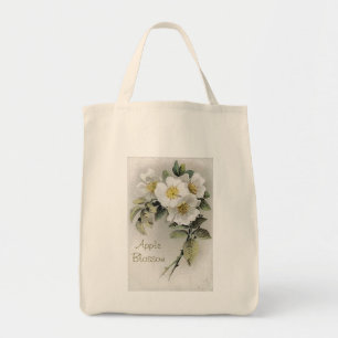 Bolso De Tela Tote Apple Blossom
