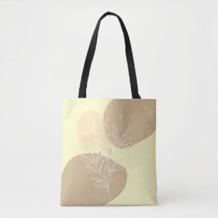 Bolso De Tela Tote Atrio Natural