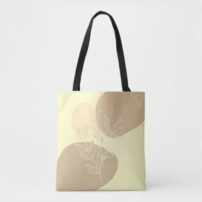 Bolso De Tela Tote Atrio Natural (Anverso)