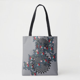 Bolso De Tela "Tote audaz y bello impreso en hombro" "Artful C